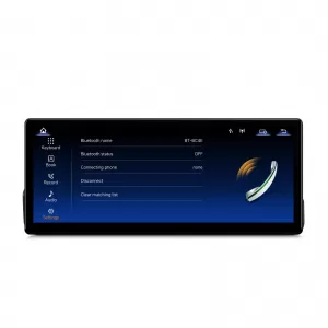 Navigation suitable for BMW Series 3 E90 E91 E92 E93 (2005-2012), Linux OS OEM, CIC variant, CarPlay Android Auto Wireless, MirrorLink, AHD Camera, 12.3 Inch