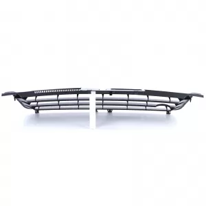 Sport radiator grille without emblem black for VW Polo 9N 01-05-image-6341612