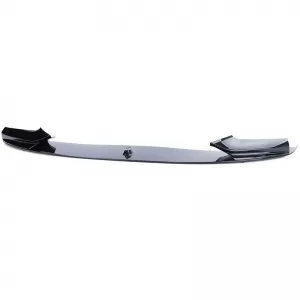 Front Spoiler suitable for BMW 5 F10 / F11 2010-2013 M-Tech from Glossy Black ABS Plastic 1 Piece-image-6341631