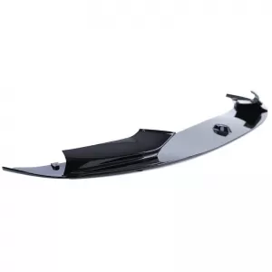Front Spoiler suitable for BMW 5 F10 / F11 2010-2013 M-Tech from Glossy Black ABS Plastic 1 Piece-image-6341632