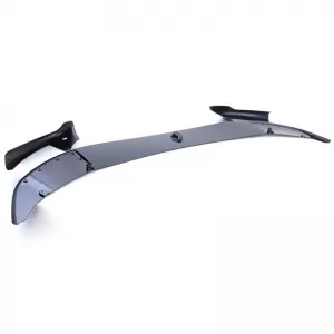 Front Spoiler suitable for BMW 5 F10 / F11 2010-2013 M-Tech from Glossy Black ABS Plastic 1 Piece-image-6341633