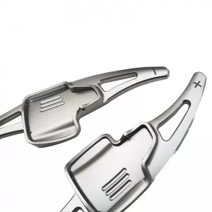 Paddles Shift Aluminium suitable for Ford Focus 15-19 Silver 2 Pieces-image-6341729