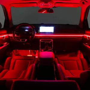 Decoration Car Optic Fiber Led Kit White Color With Smart Bluetooth 18 Lights / 64 Colours-image-6341760