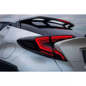 Tailights Set suitable for Toyota C-HR 2016-2019 Full Led Bar / Dynamic Signal Black-image-6341766