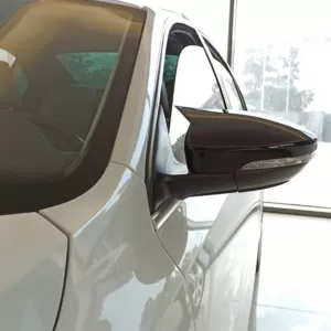 Mirror Covers suitable for VW Scirocco 08-17, Eos 06-15, Passat CC 08-12, Jetta 10-18 Glossy Black 2 Pieces