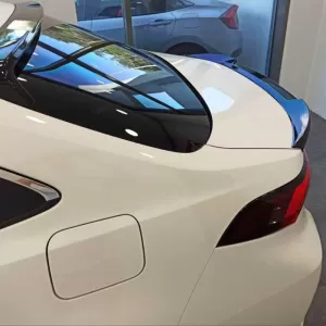 Trunk Spoiler suitable for Toyota Corolla 2019+ E21 4D Sedan Gloss Black Lipspoiler Made from ABS Plastic