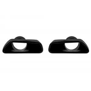 Set aus schwarzen Lackendstücken Typ 530, 540 geeignet für BMW 5er Reihe F10/F11 2010-2017, G30/G31 nach 2017-image-6341963