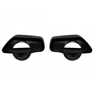 Set aus schwarzen Lackendstücken Typ 530, 540 geeignet für BMW 5er Reihe F10/F11 2010-2017, G30/G31 nach 2017-image-6341965