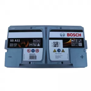 Auto-Batterie 80Ah Rechts Bosch 800A (EN) Start Stop AGM S5A11-image-6342170
