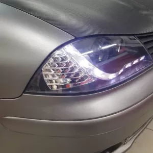 Scheinwerfersatz geeignet für Seat Ibiza 6L 02-08 DRL & Led Richtung Schwarz H1/H1 Junyan-image-6342194