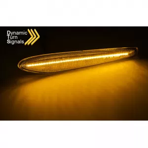 Side Fender Indicators suitable for Alfa Romeo 159/ Brera/ Spider 05-10 Smoke Led Dynamic 2 pcs