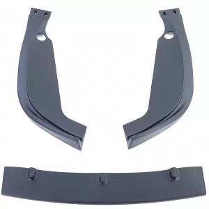 Front spoiler lip performance look suitable for BMW E46 coupe convertible 1999-2006-image-6342343