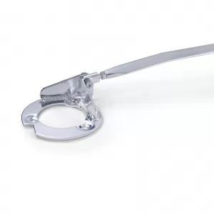 Aluminum front strut bar 3-piece adjustable for Mercedes SLK R171 04-11-image-6342349