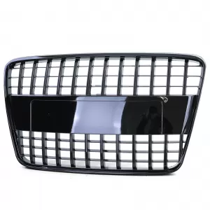 Honeycomb Sport Grille without Emblem Gloss Black for Audi Q7 4L 05-09-image-6342360