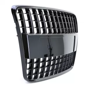 Honeycomb Sport Grille without Emblem Gloss Black for Audi Q7 4L 05-09-image-6342361