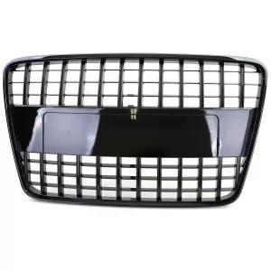 Honeycomb Sport Grille without Emblem Gloss Black for Audi Q7 4L 05-09-image-6342364