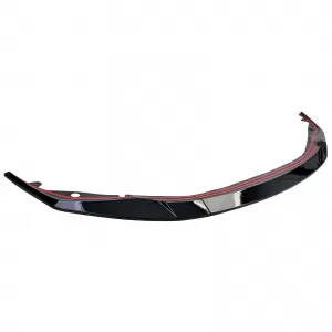 Front spoiler lip performance gloss black for BMW M3 G80 G81 M4 G82 from 2021-image-6342371