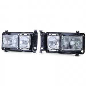 Square headlights rectangle double headlights right left for VW T3 79-92-image-6342385