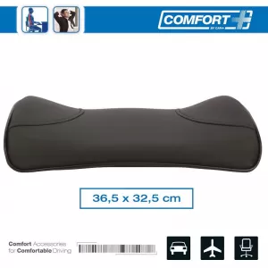 Rückenstütze anatomic / orthopädisches Kissen aus Memory-Schaum RK19020 36.5x32.5cm Schwarz 1 Stk-image-6342527