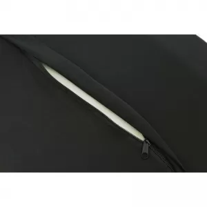Back Support Anatomic / Orthopedic Cushion Memory Foam & Gel RK19019 36x33cm Black / Blue 1 pc-image-6342538