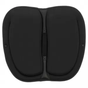 Seat Support Anatomic / Orthopedic Cushion Memory Foam Foldable RK19052 40x35x3cm Black 1 pc-image-6342557