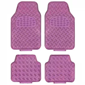 image-19-Car Mats Universal Aluminium Pink 4 Pcs