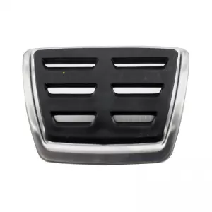 Pedal Aluminium And Footrest Suitable for Audi A1 8X / A3 8V / TT 8S / Q2 / Seat Leon 5F / VW Golf 7 / Passat B8 / Tiguan / Touran 16+ Automatic Set 3 Pcs KPVW03
