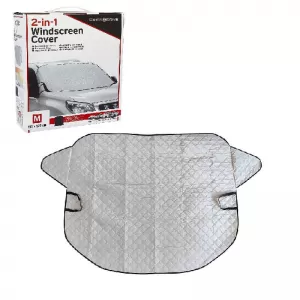image-2-Sun Shade Cover Exterior Suitable for Front Windscreen 2 in 1 