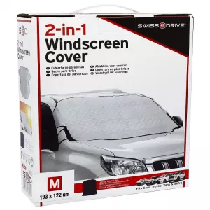 Sun Shade Cover Exterior Suitable for Front Windscreen 2 in 1 