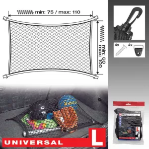 Lade-Netz mit Haken Groß 75cm-110cm x 60cm-100cm Auto+ 3012356-image-6342668