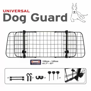 Hunde-Schutzgitter Universelles Netz Kopfstütze 106cm-145cm x 30cm 1 Stück-image-6342680