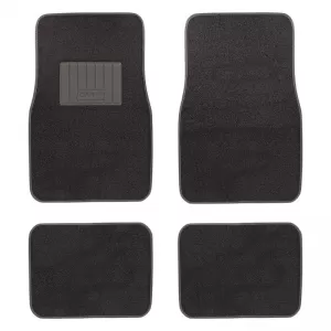 image-20-Car Carpets Universal Premium Collection Car+ Black 4 Pieces