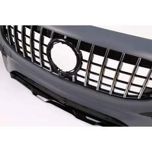 Front Bumper suitable for Mercedes-Benz GLB X247 (2019-2023) GLB 35 A Design Look With Grill & 2 Fender Flares-image-6342770