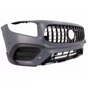 Front Bumper suitable for Mercedes-Benz GLB X247 (2019-2023) GLB 35 A Design Look With Grill & 2 Fender Flares-image-6342771