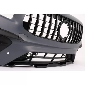 Front Bumper suitable for Mercedes-Benz GLB X247 (2019-2023) GLB 35 A Design Look With Grill & 2 Fender Flares-image-6342772