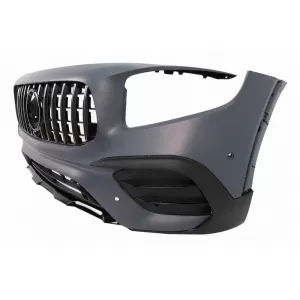 Front Bumper suitable for Mercedes-Benz GLB X247 (2019-2023) GLB 35 A Design Look With Grill & 2 Fender Flares-image-6342773