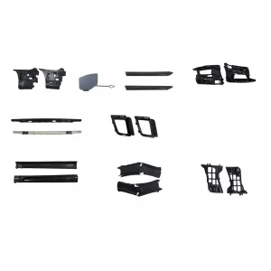 Body Kit pour BMW 7 G12 15-19 Conversion en G12 LCI 2020 Look Capuche Garde-boue avant-image-6342939