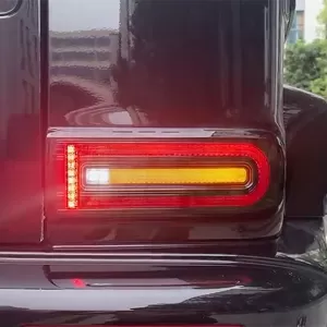 LED-Lichtleisten-Upgrade Rücklichter schwarz rauchig für Mercedes G-Modell W463-image-6342910