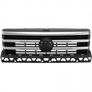 Kühlergrill Frontgrill mit Chromleisten geeignet für VW Crafter SY SZ ab 2017-image-6342970