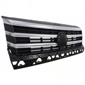 Kühlergrill Frontgrill mit Chromleisten geeignet für VW Crafter SY SZ ab 2017-image-6342971