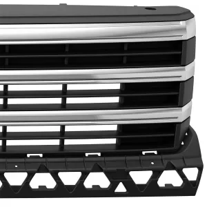 Kühlergrill Frontgrill mit Chromleisten geeignet für VW Crafter SY SZ ab 2017-image-6342972