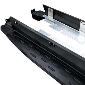 Alu Trittbretter Black Edition Flankenschutz OE Look geeignet für Mercedes GLB X247 19-25-image-6342979