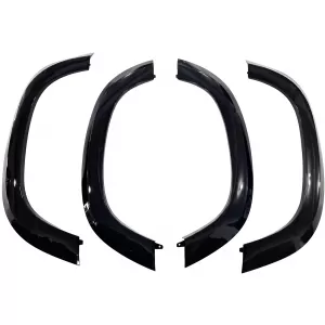 Radlauf Verbreiterungen BIG Wide Schwarz Glanz geeignet für Land Rover Defender L663 90-image-6343005