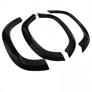 Radlauf Verbreiterungen BIG Wide Schwarz Glanz geeignet für Land Rover Defender L663 90-image-6343006