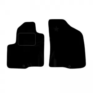 image-16-Autoteppiche geeignet für Hyundai I40 2011-2019 Schwarz 2 Stück