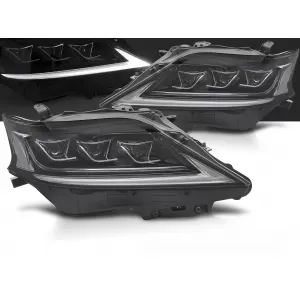 HEADLIGHTS LEXUS RX 12-15 LED BLACK
