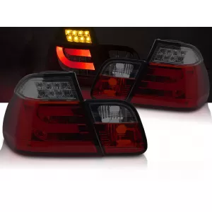 LED TAIL LIGHTS RED SMOKE fits BMW E46 01-05 SEDAN
