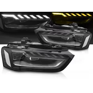HEADLIGHTS FULL LED SEQ DRL fits AUDI A4 B8 12-15