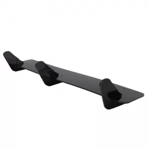 Rear Bumper Diffuser suitable for VW Golf VII (7) 13-17 GTI Version Mat Black 3 Bars & 2 Side Splitters From Abs Plastic 1pc