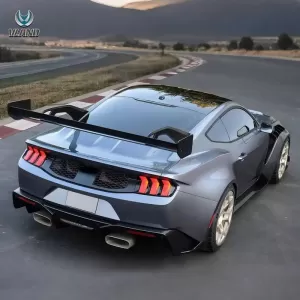 Tailights Set Suitable for Ford Mustang S650 2024-2026 Full Led Red With Orange Signal VLand-image-6343669